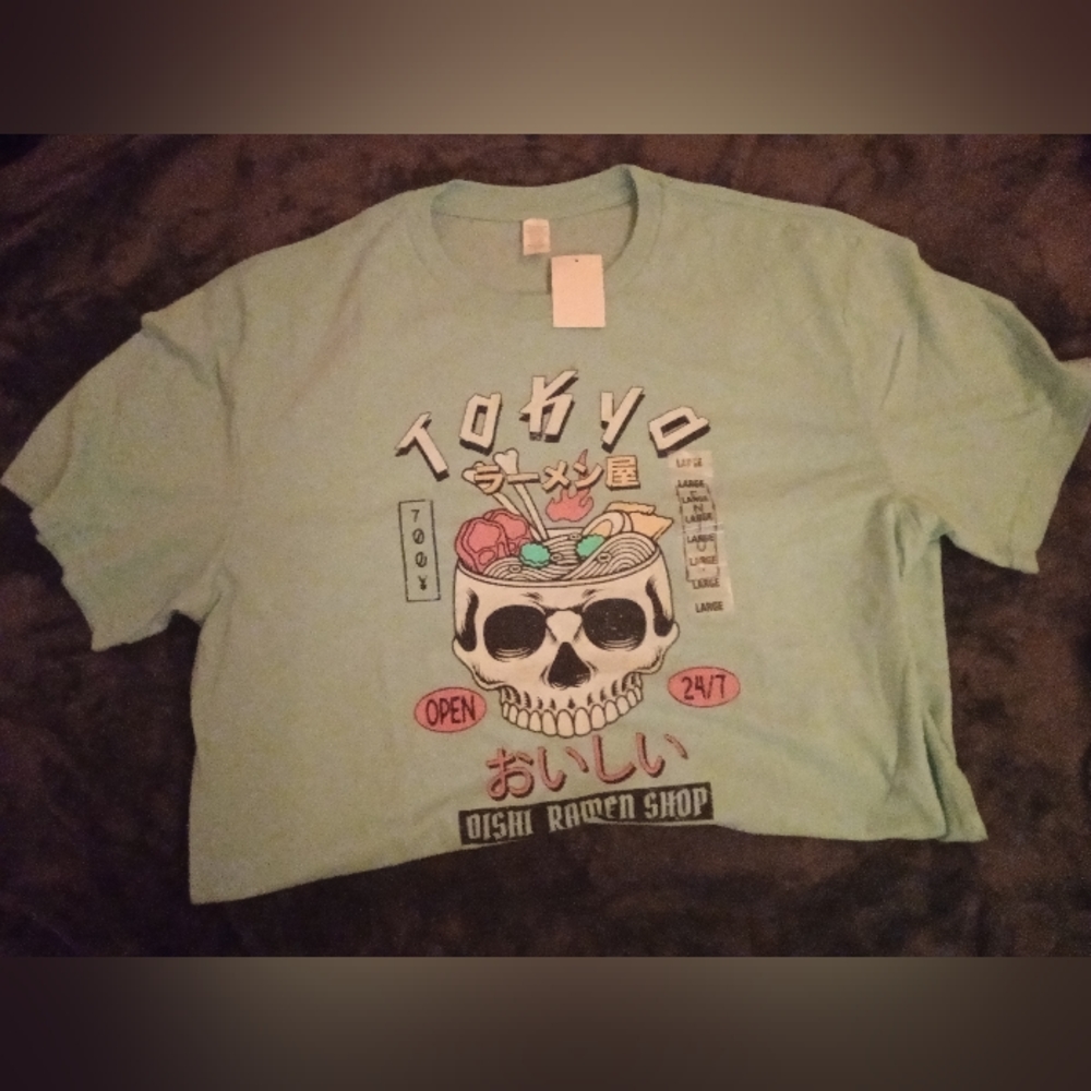 Rose Skeleton Tee Shirt